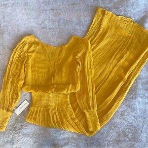 GOLD YELLOW Jen's Pirate Booty Montparnasse Dress